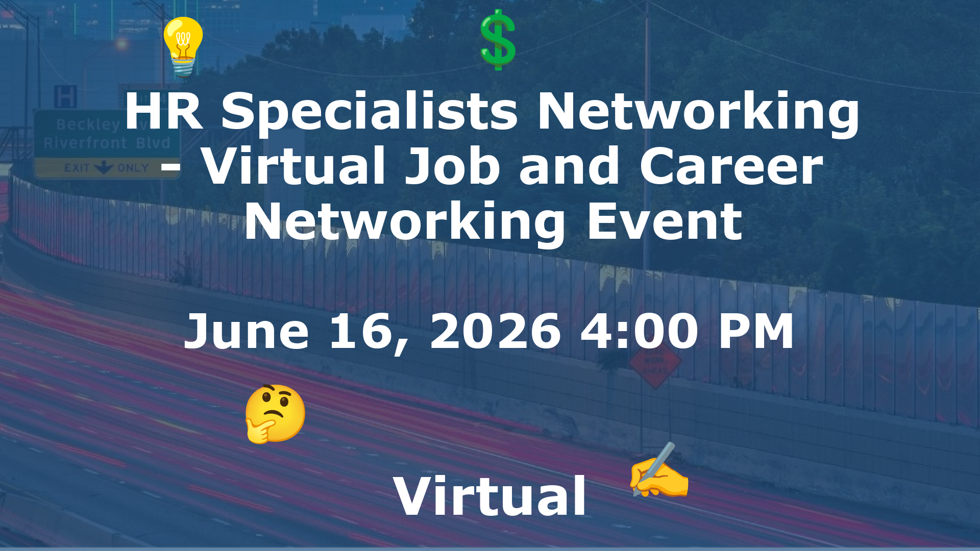 HR Specialists Networking - Virtual Job and Career Networking Event event image